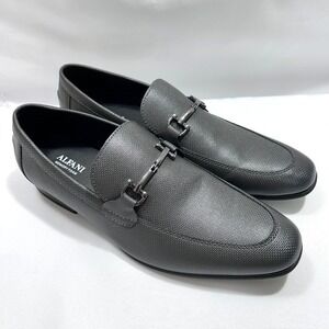 Alfani‎ Otis Loafers Men's Shoes Grey  Faux Leather Slip-On Dress US 10M